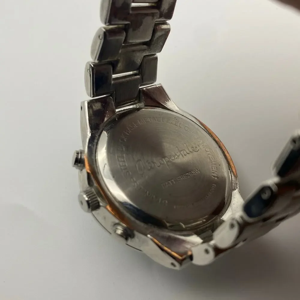 Chic Aeropostale Silver-Tone Multi-Dial Watch - New Battery!